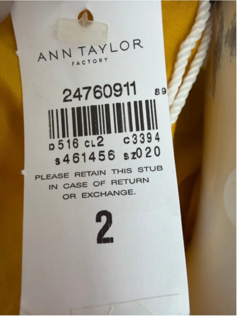 Women's Ann Taylor Factory Yellow Halter Mini Dress Size 2